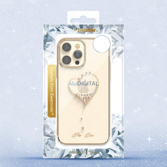 Husa Kingxbar Elegant Series Husa din spate pentru iPhone 13 transparenta