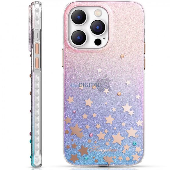 Husa Kingxbar Heart Star Series pentru iPhone 14 Plus husa din spate husa din spate zodiac