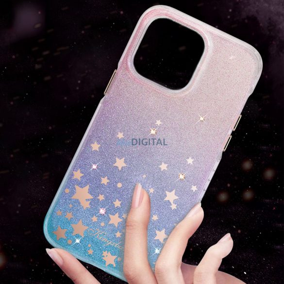 Husa Kingxbar Heart Star Series pentru iPhone 14 Pro Max husa spate husa zodiac