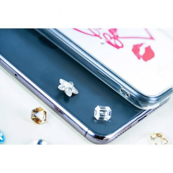 Kingxbar Angel Mirror Husă Decorat cu cristale Swarovski originale iPhone 11 Pro Max Telefoane transparente