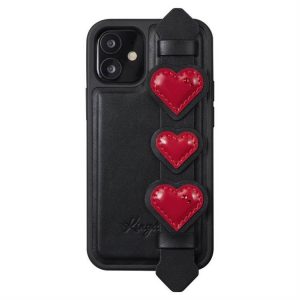 Kingxbar Sweet Series-iPhone 12 negru de 6,1 inchi