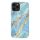 Kingxbar Marble Series-Albastru iPhone 12 mini 5,4 inchi