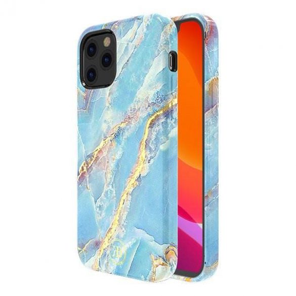 Kingxbar Marble Series-Albastru iPhone 12 mini 5,4 inchi