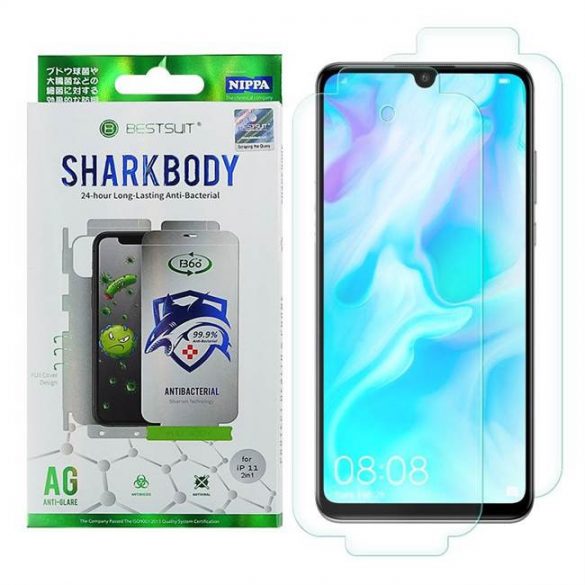 Shark Full Body Folie Antibacterian Self Repair 360° Folie protecție ecran a ecranului complet pentru Huawei P30 Lite