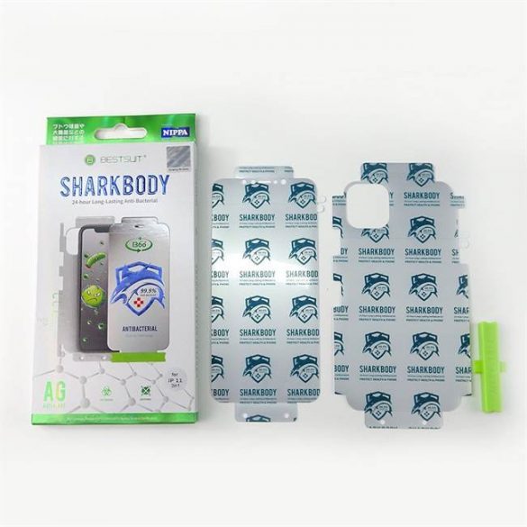 Shark Full Body Folie Antibacterian Self Repair 360° Folie protecție ecran a ecranului complet pentru Huawei P30 Lite