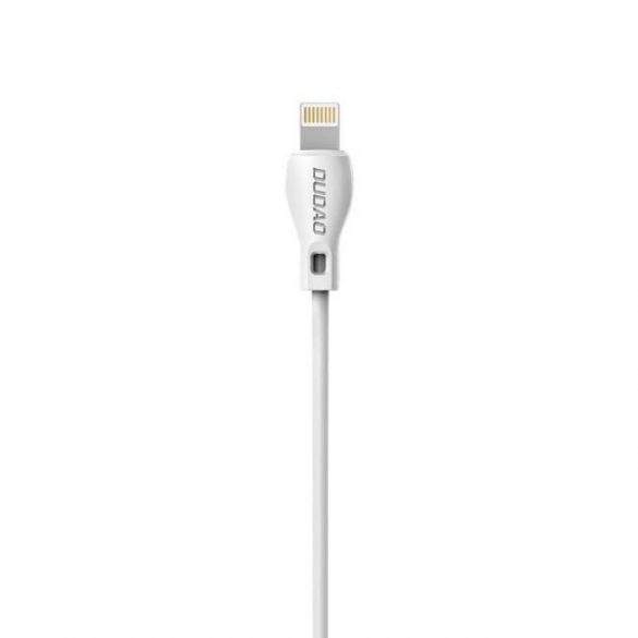 Dudao USB / Lightning cablu de încărcare date 2.1A 2m alb (L4L 2m alb) pentru telefoane