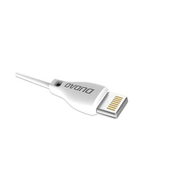 Dudao USB / Lightning cablu de încărcare date 2.1A 2m alb (L4L 2m alb) pentru telefoane