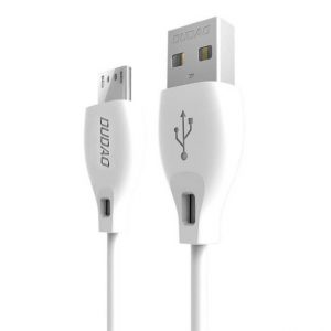 Dudao cablu de încărcare micro USB 2.4a 2m alb (L4M 2m alb)