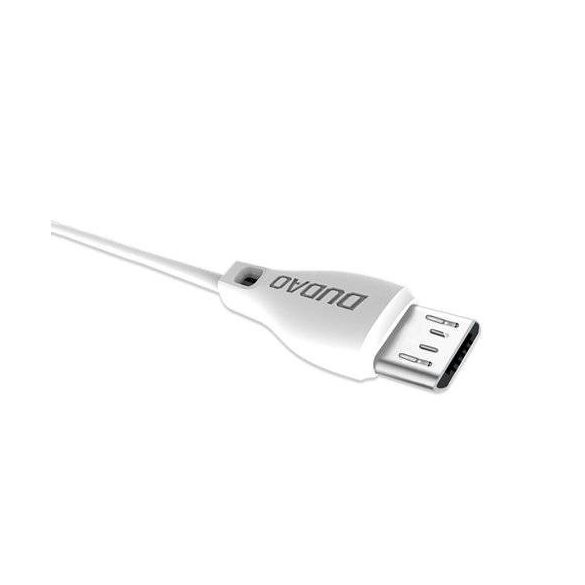 Dudao cablu de încărcare micro USB 2.4a 2m alb (L4M 2m alb)