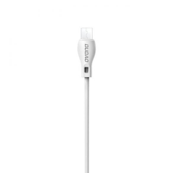 Dudao cablu de încărcare micro USB 2.4a 2m alb (L4M 2m alb)