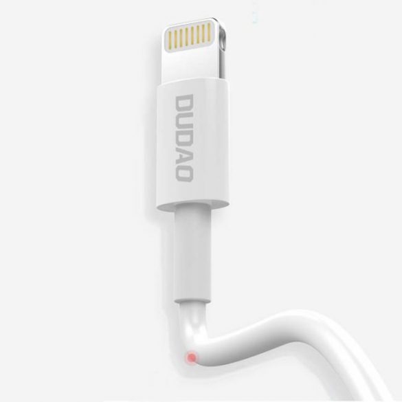 Cablu de incarcare date Dudao USB / Lightning 3A 1m alb (L1L alb) carcasa telefonului