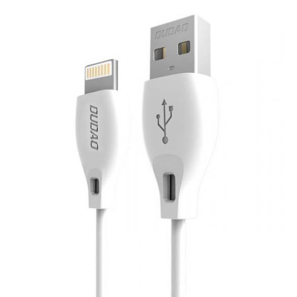 Cablu de încărcare date Dudao USB / Lightning 2.1A 1m alb (L4L 1m alb) husă pentru telefon