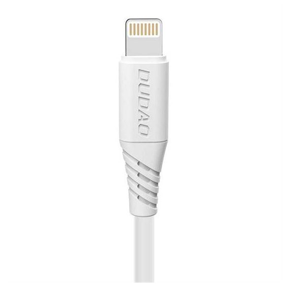 Cablu de date de încărcare Dudao USB / Lightning FASST 5A 2m alb (L2L 2m alb)