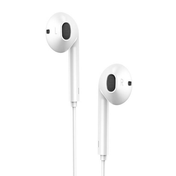 Dudao căști in-ear cu conector USB Type-C alb (X3C)