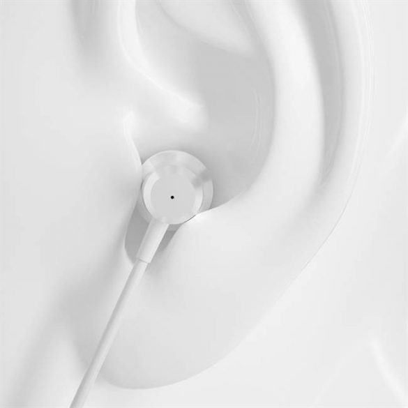 Dudao in-ear 3.5 mm mini jack căști cu telecomandă argintiu (X10 Pro argintiu)