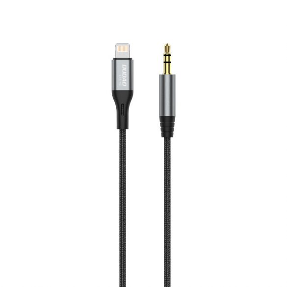 Cablu audio Dudao Lightning - mini jack 3,5 mm gri (L11PRO)