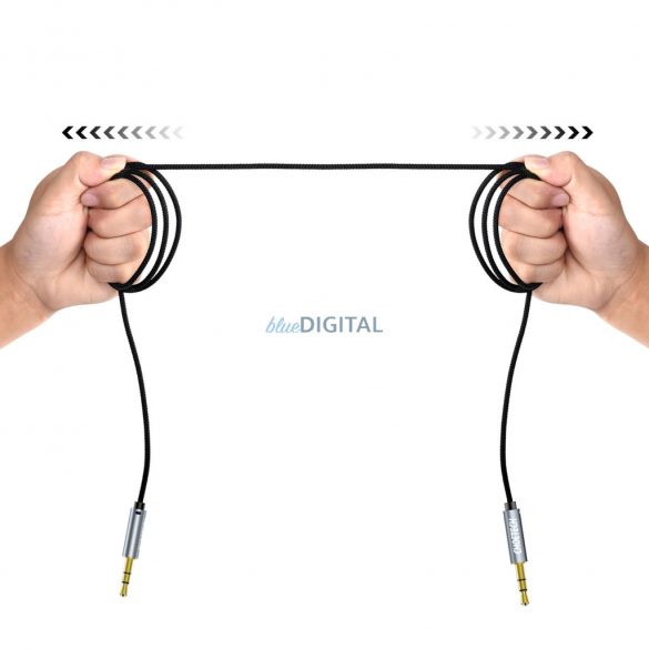 Choetech AUX002 3.5mm jack (apa) - 3.5mm jack (apa) cablu 1.2m - negru