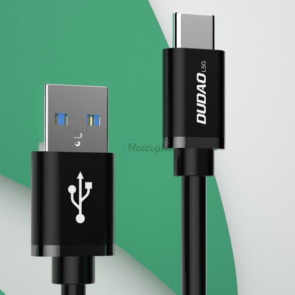 Cablu Dudao Cablu USB - USB Tip C Super Fast Charge 1 m negru (L5G-Negru)