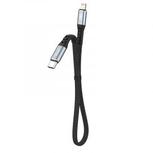 Dudao L10P cablu USB tip C - Lightning PD20W negru (L10P)