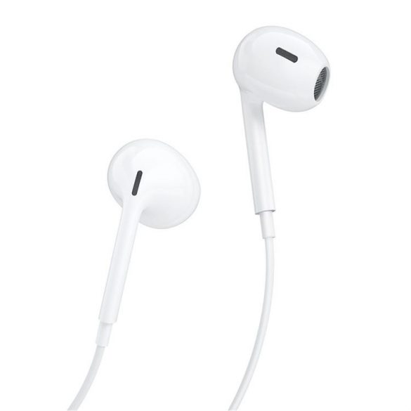 Dudao căști in-ear cu conector USB Type-C alb (X14PROT)