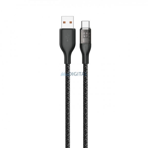 Cablu de încărcare rapidă 120W 1m USB - USB-C Dudao L22T - gri