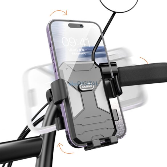 Suport de telefon pentru bicicletă / motocicletă Dudao F7C - negru