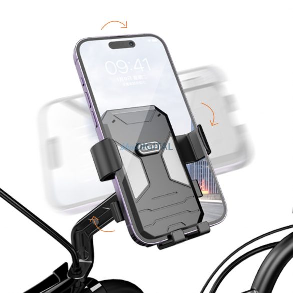 Suport telefon Dudao F7C+ pentru biciclete / motociclete - negru