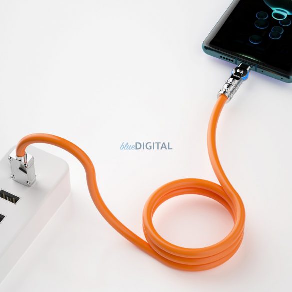 Cablu de încărcare Dudao 30W USB la Lightning Rotație 180° 1 m