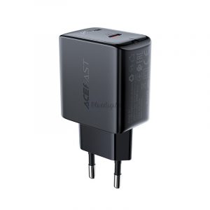 Încărcător rapid Acefast USB tip C 20W Power Delivery negru (A1 EU negru)