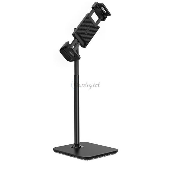 Suport telescopic pentru telefon și tabletă Acefast (135-230mm lățime) pentru birou 360 ° negru (E4 negru)