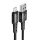 Cablu Acefast MFI USB - Lightning 1,2 m, 2,4 A negru (C1-02 negru)