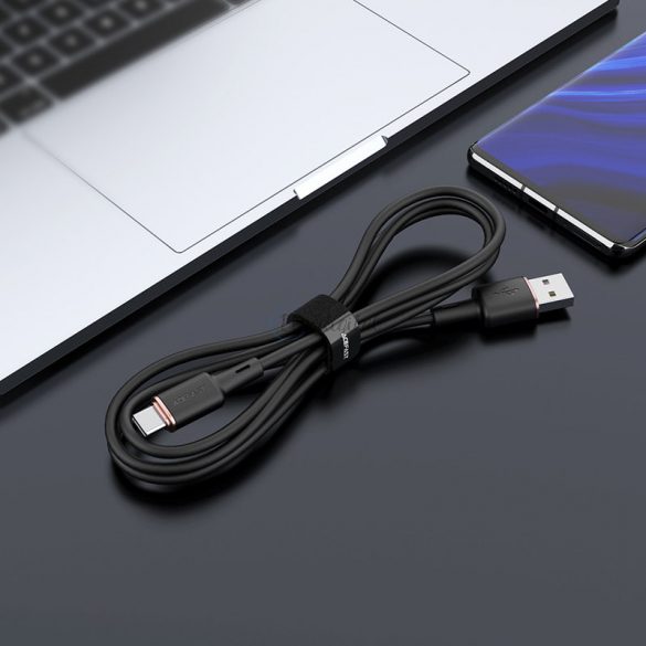 Cablu USB Acefast - USB tip C 1,2 m, 3 A alb (C2-04 alb)