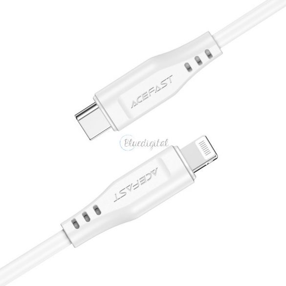 Cablu Acefast MFI USB tip C - Lightning 1,2 m, 30 W, 3 A negru (C3-01 negru)