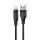 Cablu Acefast MFI USB - Lightning 1,2 m, 2,4 A negru (C3-02 negru)