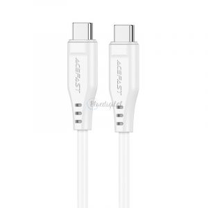 Acefast cablu USB Tip C - USB Tip C 1.2m, 60W (20V / 3A) alb (C3-03 alb)