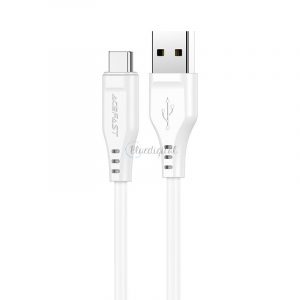 Cablu USB Acefast - USB tip C 1,2 m, 3A alb (C3-04 alb)