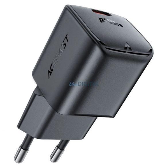 Incarcator de perete Acefast A73 Mini PD 20W GaN USB-C - negru