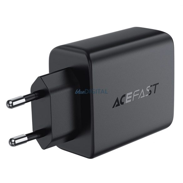 Încărcător Acefast A61 PD 45W GaN 2 x USB-C + 2 x USB-A cu 4 porturi - negru