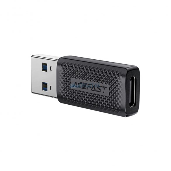 Acefast J2 USB-A - Adaptor Type-C 5Gb/s - negru