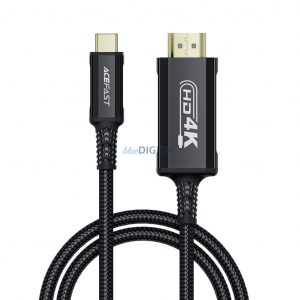 Acefast C1 USB-C - HDMI cablu 4K 60Hz HDR 1.8m - negru