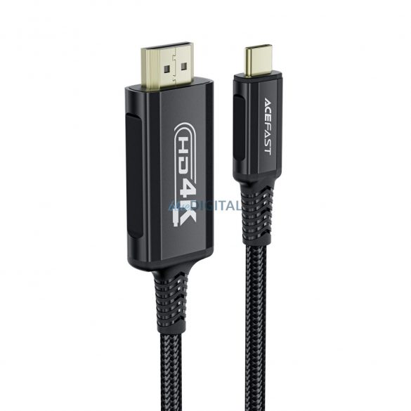 Acefast C1 USB-C - HDMI cablu 4K 60Hz HDR 1.8m - negru