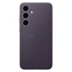 Husă din piele vegană Samsung GP-FPS921HCAVW pentru Samsung Galaxy S24 - violet închis