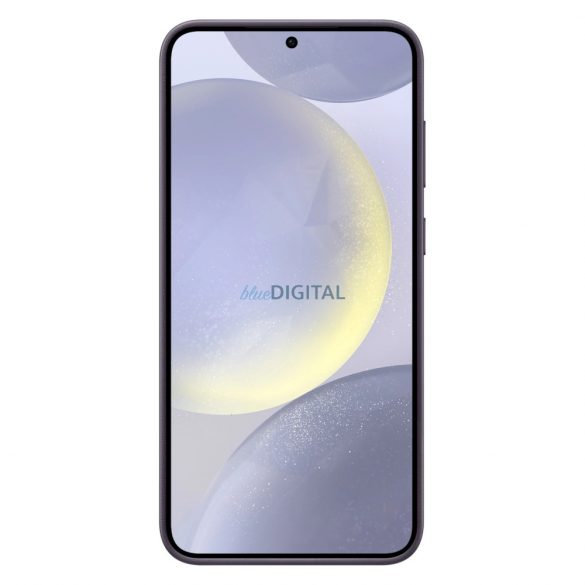 Husă din piele vegană Samsung GP-FPS921HCAVW pentru Samsung Galaxy S24 - violet închis