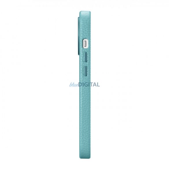 Husă din piele premium iCarer Litchi Husă din piele magnetică pentru iPhone 14 Pro Max cu MagSafe Green (WMI14220712-GN)