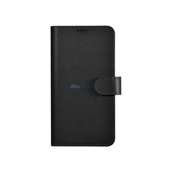 Husa portofel iCarer pentru Samsung Galaxy S23+ husa portofel din piele neagra