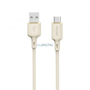 Dudao L7SC USB-A - cablu USB-C 5A 1m - bej