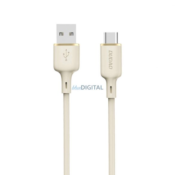 Dudao L7SC USB-A - cablu USB-C 5A 1m - bej