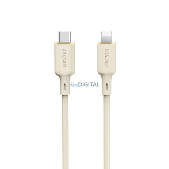 Dudao L7SCL USB-C - Cablu Lightning 30W 1m - bej