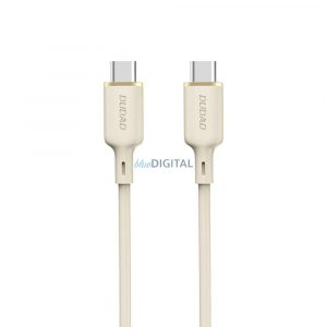 Dudao L7SCC USB-C - cablu USB-C 100W 1m - bej