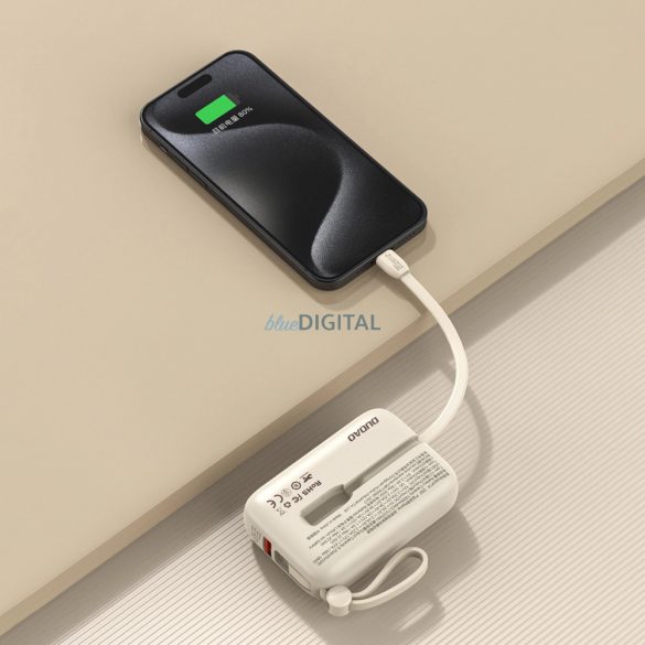 Powerbank Dudao K-14 USB-A / USB-C 10000mAh - bej